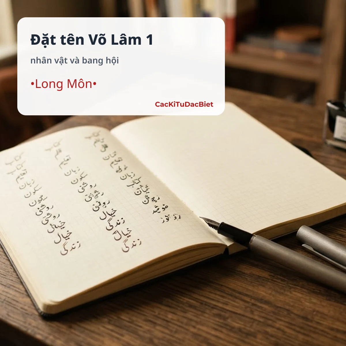 Đặt tên Võ Lâm 1 và tên bang hội