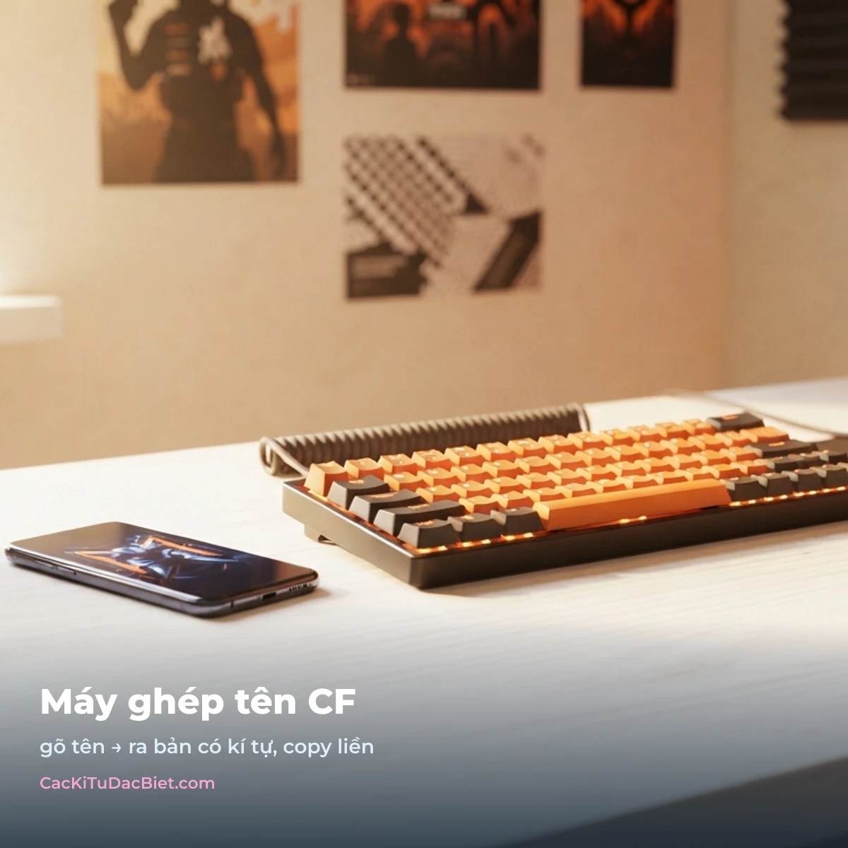 Máy ghép tên CF Đột Kích có kí tự đặc biệt