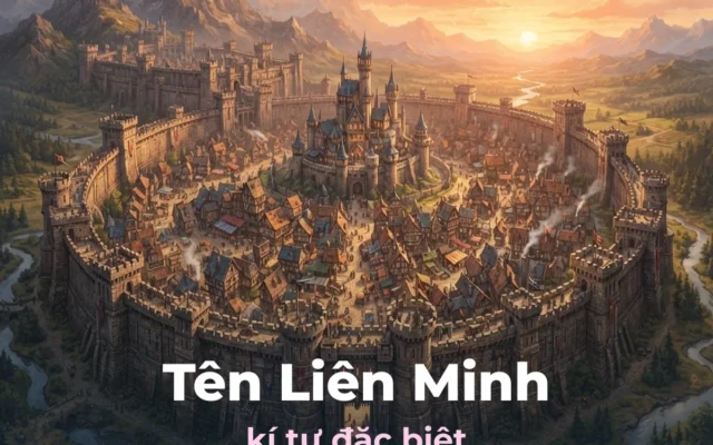 Tên Liên Minh kí tự đặc biệt